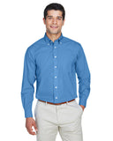 Mens crown Woven collectionSolid Broadcloth WHITE 5XL(D0102H76Z4T)