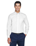 Mens crown Woven collectionSolid Broadcloth WHITE 5XL(D0102H76ZMX)