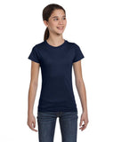 girls Fine Jersey TShirt AQUA XS(D0102H7DY9T)
