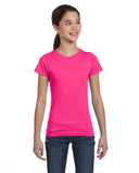 girls Fine Jersey TShirt AQUA XS(D0102H7DYB2)