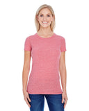Ladies Triblend ShortSleeve TShirt cREAM TRIBLEND 2XL(D0102H7K0EX)