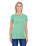 Ladies Triblend ShortSleeve TShirt cREAM TRIBLEND 2XL(D0102H7K0XT)