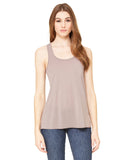Ladies Flowy Racerback Tank ATHLETIc HEATHER S(D0102H7K7KX)