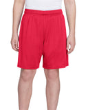 Youth cooling Performance Polyester Short BLAcK S(D0102H7K93P)