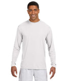 Mens cooling Performance Long Sleeve TShirt ATHLETIc ORANgE S(D0102H7KAL8)