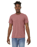 Unisex Sueded TShirt HEATHER RED XS(D0102H7KP16)