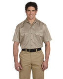 Unisex ShortSleeve Work Shirt BLAcK S(D0102H7MF96)