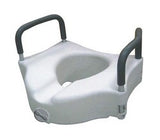 Raised Toilet Seat With Lock & Alum Removeable Arms(D0102H7REA7.)