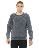 Unisex Sponge Fleece crewneck Sweatshirt DK gRY MRBLE FLc M(D0102H7W1FT)