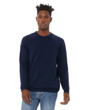 Unisex Sponge Fleece crewneck Sweatshirt DK gRY MRBLE FLc M(D0102H7W1L8)