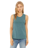 Ladies Jersey Muscle Tank WHITE S(D0102H7W78J)