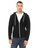 Unisex Sponge Fleece FullZip Hooded Sweatshirt ASPHALT 2XL(D0102H7WDDP)