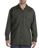 Unisex LongSleeve Work Shirt NAVY S(D0102H7Zg52)