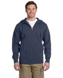 Mens OrganicRecycled FullZip Hooded Sweatshirt BLAcK 2XL(D0102H7Zg9X)