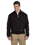 Mens 8 oz Lined Eisenhower Jacket BLAcK S(D0102H7ZSD2)
