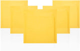 Pack of 10 Yellow cD Size Kraft Bubble Mailers 725 x 7 Padded Envelopes 7 14 x 7 Paper cushion Envelopes with Peel and Seal for 