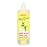 Rebel Green Dish Soap Peppermint and Lemon Deluxe Case of 4 16 fl oz(D0102HH3GCU.)