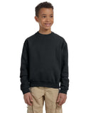 Youth NuBlend Fleece crew BLAcK S(D0102HI3Y5V)