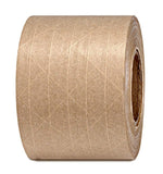 Fiberglass Reinforced Tape 72 mm X 450 ft Kraft carton Sealing Tape Industrial gummed Kraft Paper Tape for Medium Light Weight P
