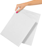 Pack of 25 White Kraft Bubble Padded Envelopes 85 x 13 Peel and Seal Envelopes White Bubble Mailers cushion Envelopes 8 12 x 13 
