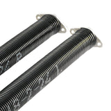 VEVOR Garage Door Torsion Springs, Pair of 0.218 x 2 x 24inch, Garage Door Springs with Non-Slip Winding Bars, 16000 Cycles, Glo