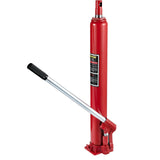 VEVOR Hydraulic Long Ram Jack, 4 Tons/8818 lbs Capacity, with Single Piston Pump and Flat Base, Manual Cherry Picker w/Handle, f