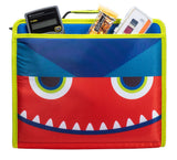 The Z Monster - Two 1.5 inch D ring Zipper Binder-back to back configuration-