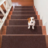 VEVOR Stair Treads, Non-slip Stairs Carpet 8 x 30 inch, Indoor Stair Runner for Wooden Steps, Anti-slip Carpet Stair Rugs Mats f