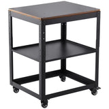 VEVOR Planer Stand, 100 lbs / 45 kg heavy loads, Three-Gear Height Adjustable Thickness Planer Table,with 4 Stable Casters & Sto