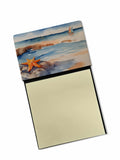 NEW Starfish Sticky Note Holder Refillable Dispenser Self-Sticky Note Pads, Memo Pads Blank Desk Accessories