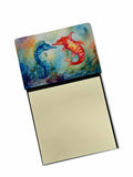 NEW Seahorses Sticky Note Holder Refillable Dispenser Self-Sticky Note Pads, Memo Pads Blank Desk Accessories