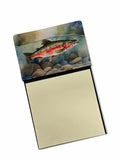 NEW Trout Sticky Note Holder Refillable Dispenser Self-Sticky Note Pads, Memo Pads Blank Desk Accessories