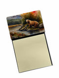 NEW Kodiak Bear Sticky Note Holder Refillable Dispenser Self-Sticky Note Pads, Memo Pads Blank Desk Accessories