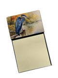 NEW Blue Heron Sticky Note Holder Refillable Dispenser Self-Sticky Note Pads, Memo Pads Blank Desk Accessories