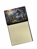 NEW Shih Tzu Spooky Halloween Sticky Note Holder Refillable Dispenser Self-Sticky Note Pads, Memo Pads Blank Desk Accessories