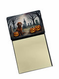 NEW Irish Setter Spooky Halloween Sticky Note Holder Refillable Dispenser Self-Sticky Note Pads, Memo Pads Blank Desk Accessorie