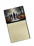 NEW Vampires Spooky Halloween Sticky Note Holder Refillable Dispenser Self-Sticky Note Pads, Memo Pads Blank Desk Accessories