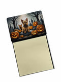 NEW Norwich Terrier Spooky Halloween Sticky Note Holder Refillable Dispenser Self-Sticky Note Pads, Memo Pads Blank Desk Accesso