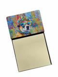 NEW Akita Hippie Dawg Sticky Note Holder Refillable Dispenser Self-Sticky Note Pads, Memo Pads Blank Desk Accessories