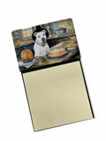 NEW Pit Bull Terrier Fall Kitchen Pumpkins Sticky Note Holder Refillable Dispenser Self-Sticky Note Pads, Memo Pads Blank Desk A