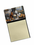 NEW American Eskimo Fall Kitchen Pumpkins Sticky Note Holder Refillable Dispenser Self-Sticky Note Pads, Memo Pads Blank Desk Ac