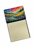 NEW Buttercups in Color Sticky Note Holder Refillable Dispenser Self-Sticky Note Pads, Memo Pads Blank Desk Accessories
