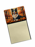 NEW Collie Fall Sticky Note Holder Refillable Dispenser Self-Sticky Note Pads, Memo Pads Blank Desk Accessories