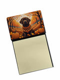NEW Chocolate Labrador Retriever Fall Sticky Note Holder Refillable Dispenser Self-Sticky Note Pads, Memo Pads Blank Desk Access