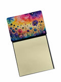 NEW Scabiosa in Color Sticky Note Holder Refillable Dispenser Self-Sticky Note Pads, Memo Pads Blank Desk Accessories