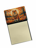 NEW Chow Chow Fall Sticky Note Holder Refillable Dispenser Self-Sticky Note Pads, Memo Pads Blank Desk Accessories