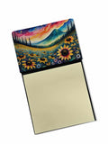 NEW Black-eyed Susans in Color Sticky Note Holder Refillable Dispenser Self-Sticky Note Pads, Memo Pads Blank Desk Accessories