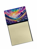 NEW Violets in Color Sticky Note Holder Refillable Dispenser Self-Sticky Note Pads, Memo Pads Blank Desk Accessories