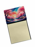 NEW Cherry Blossom in Color Sticky Note Holder Refillable Dispenser Self-Sticky Note Pads, Memo Pads Blank Desk Accessories