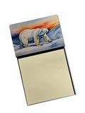 NEW Polar Bear Sticky Note Holder Refillable Dispenser Self-Sticky Note Pads, Memo Pads Blank Desk Accessories